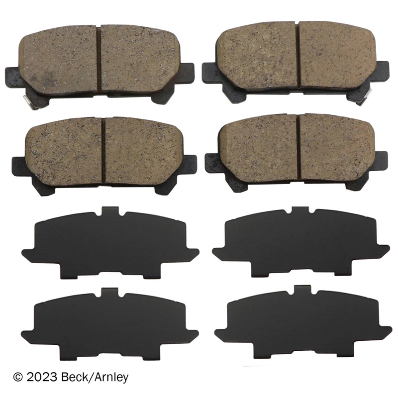 Beck/Arnley 089-1959 Disc Brake Pad Set, Rear Side