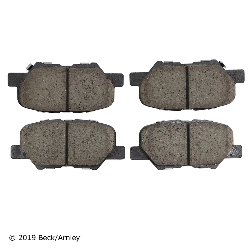 Beck/Arnley 089-1960 Disc Brake Pad Set, Rear Side