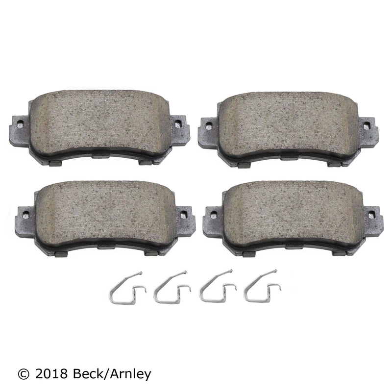 Beck/Arnley 089-1964 Disc Brake Pad Set, Rear Side