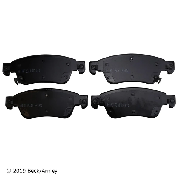 Beck/Arnley 089-1965 Disc Brake Pad Set, Front Side