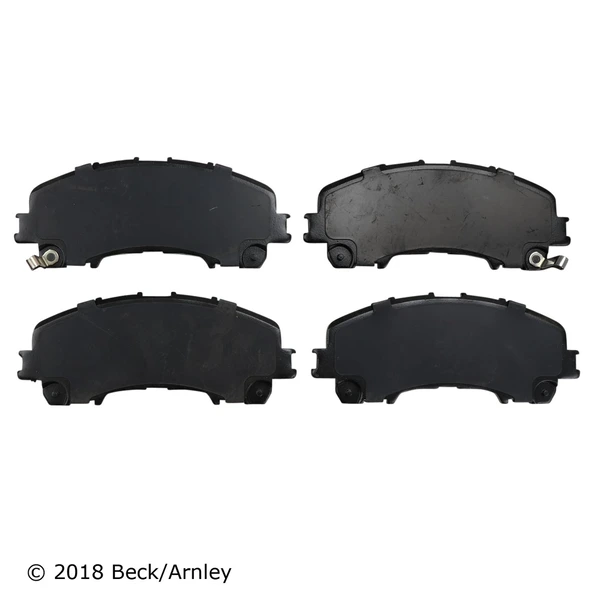 Beck/Arnley 089-1987 Disc Brake Pad Set, Front Side