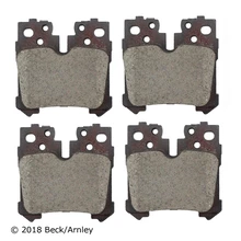 Beck/Arnley 089-1993 Disc Brake Pad Set, Rear Side