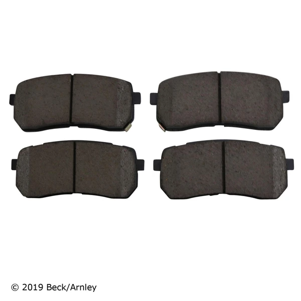 Beck/Arnley 089-1900 Disc Brake Pad Set, Front Side