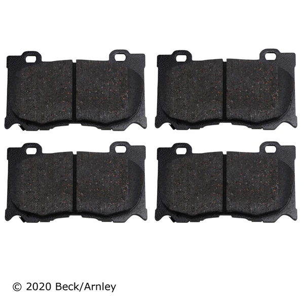 Beck/Arnley 089-1907 Disc Brake Pad Set, Front Side