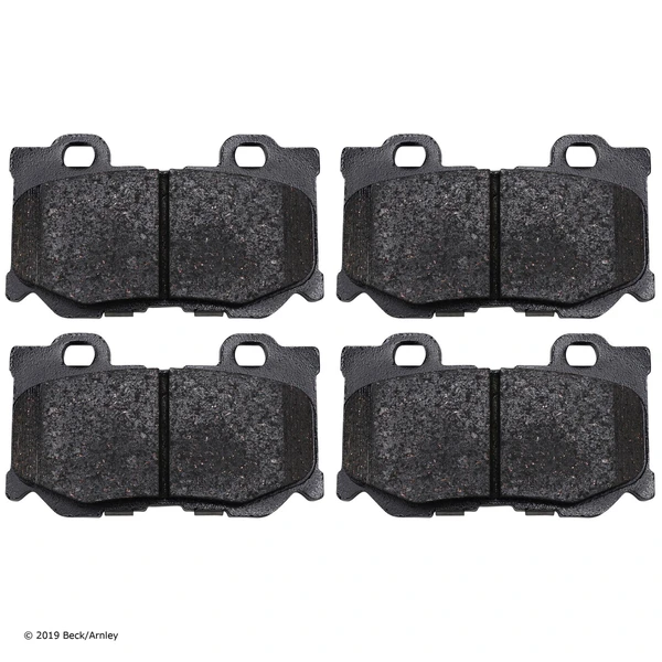 Beck/Arnley 089-1908 Disc Brake Pad Set, Rear Side