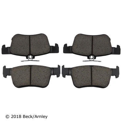Beck/Arnley 089-2040 Disc Brake Pad Set, Rear Side