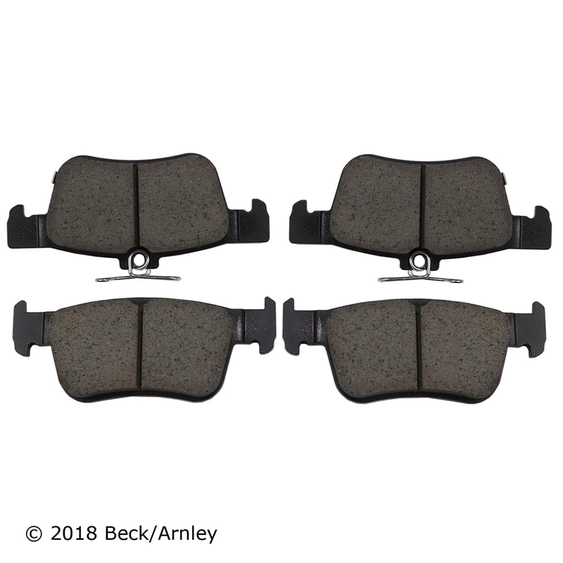 Beck/Arnley 089-2040 Disc Brake Pad Set, Rear Side