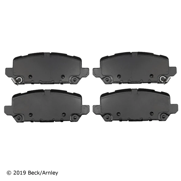 Beck/Arnley 089-2045 Disc Brake Pad Set, Rear Side