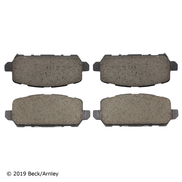 Beck/Arnley 089-2045 Disc Brake Pad Set, Rear Side