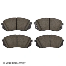 Beck/Arnley 089-2050 Disc Brake Pad Set, Front Side