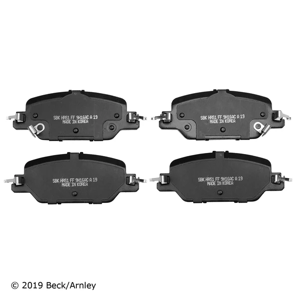 Beck/Arnley 089-2064 Disc Brake Pad Set, Rear Side