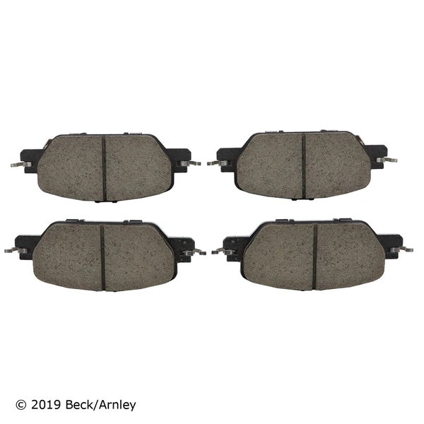 Beck/Arnley 089-2064 Disc Brake Pad Set, Rear Side