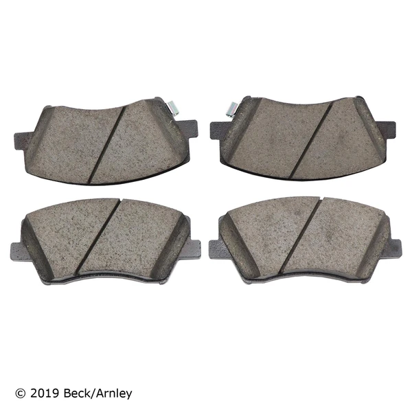 Beck/Arnley 089-2072 Disc Brake Pad Set, Front Side