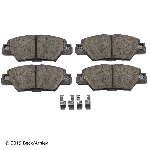 Beck/Arnley 089-2082 Disc Brake Pad Set, Rear Side