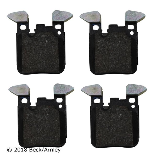 Beck/Arnley 089-2012 Disc Brake Pad Set, Rear Side