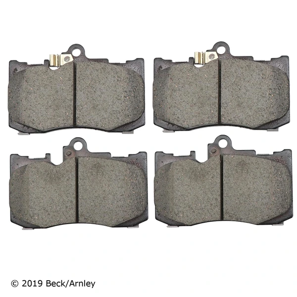 Beck/Arnley 089-2013 Disc Brake Pad Set, Front Side
