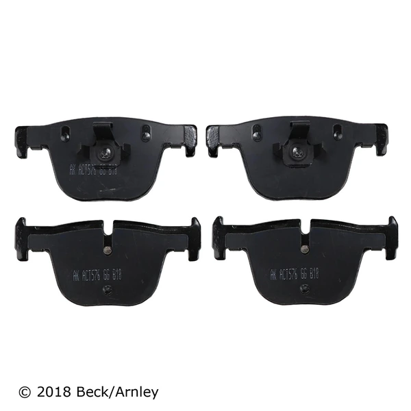 Beck/Arnley 089-2020 Disc Brake Pad Set, Rear Side