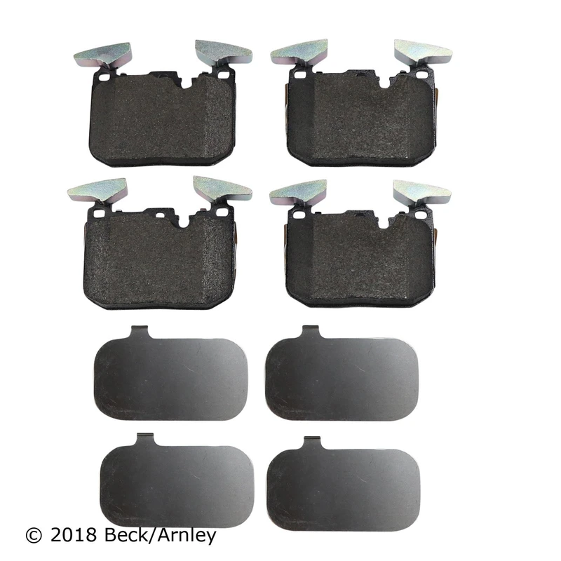 Beck/Arnley 089-2039 Disc Brake Pad Set, Front Side