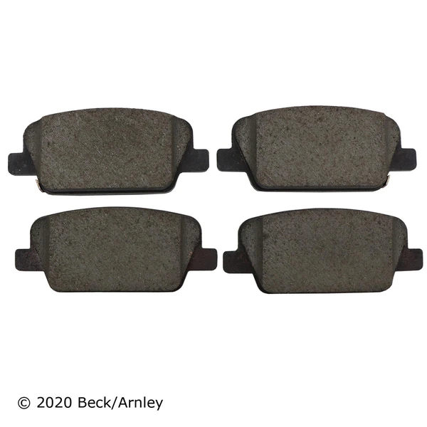 Beck/Arnley 089-2119 Disc Brake Pad Set, Rear Side