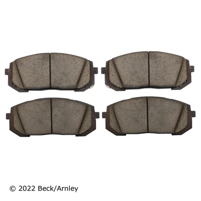 Beck/Arnley 089-2125 Disc Brake Pad Set, Front Side