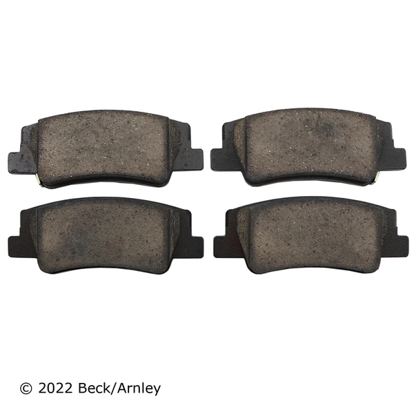 Beck/Arnley 089-2126 Disc Brake Pad Set, Rear Side