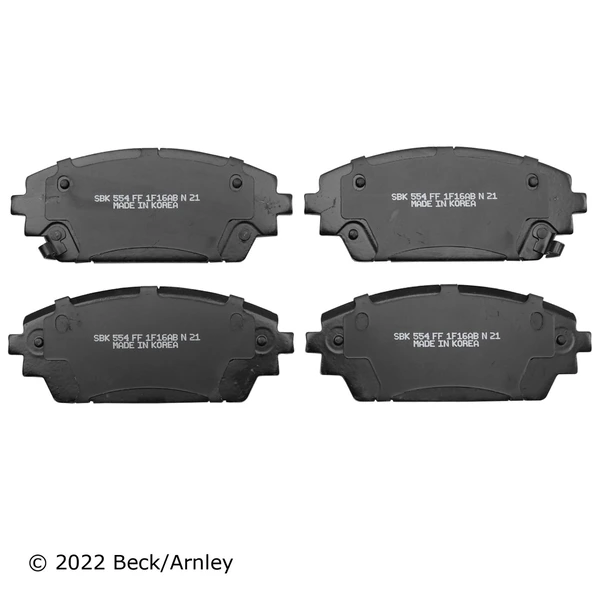 Beck/Arnley 089-2130 Disc Brake Pad Set, Front Side