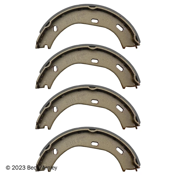 Beck/Arnley 081-0070 Parking Brake Shoe, Rear Side