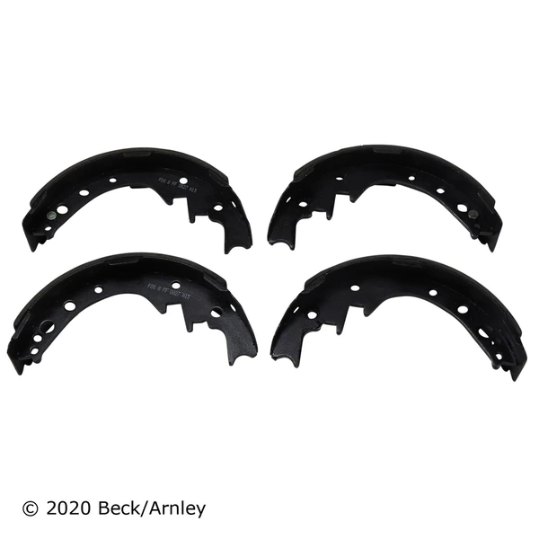 Beck/Arnley 081-1109 Drum Brake Shoe, Rear Side