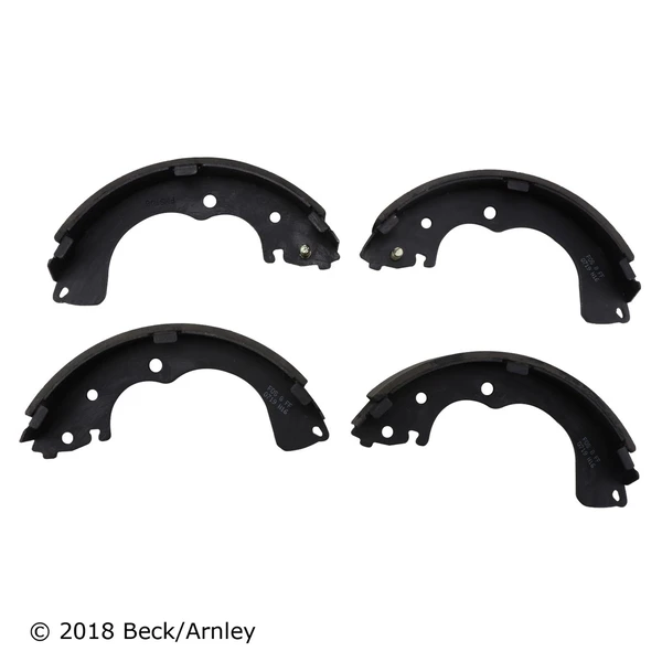 Beck/Arnley 081-3158 Drum Brake Shoe, Rear Side