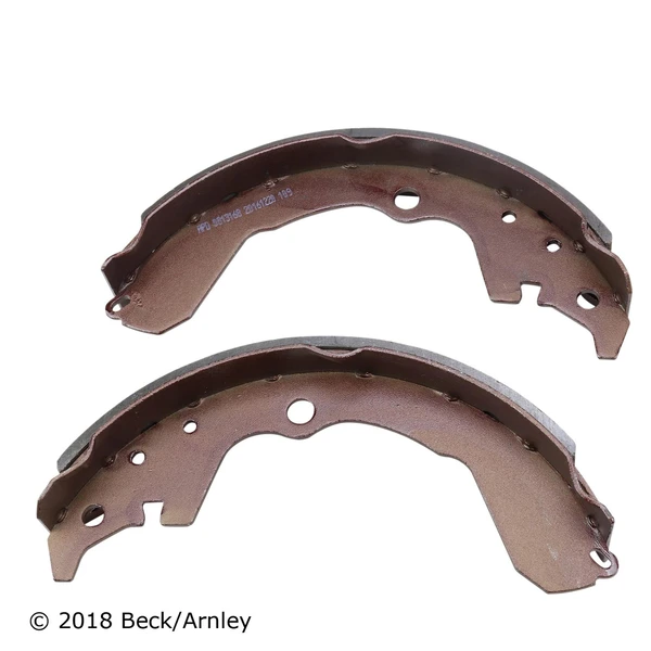 Beck/Arnley 081-3168 Drum Brake Shoe, Rear Side