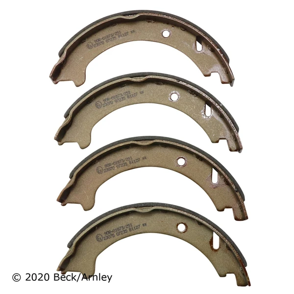 Beck/Arnley 081-3185 Parking Brake Shoe, Rear Side
