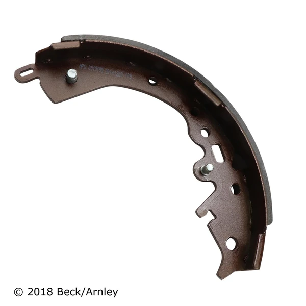 Beck/Arnley 081-3189 Drum Brake Shoe, Rear Side