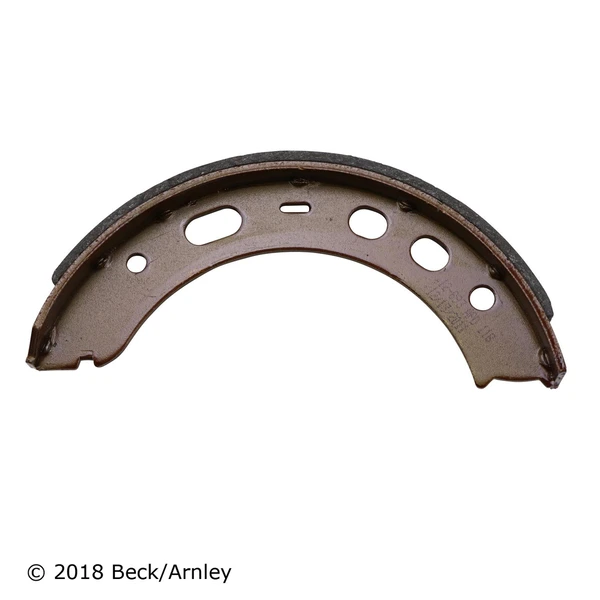 Beck/Arnley 081-3249 Parking Brake Shoe, Rear Side