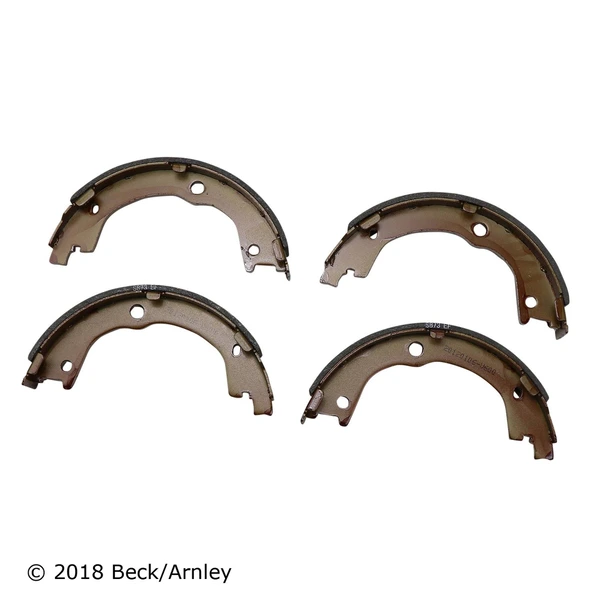 Beck/Arnley 081-3202 Parking Brake Shoe, Rear Side