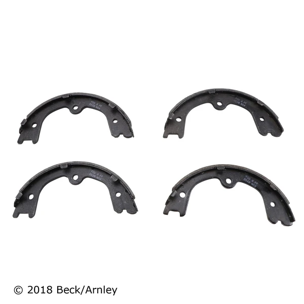 Beck/Arnley 081-3205 Parking Brake Shoe, Rear Side