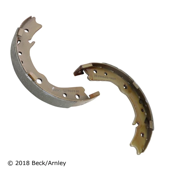 Beck/Arnley 081-3208 Parking Brake Shoe, Rear Side