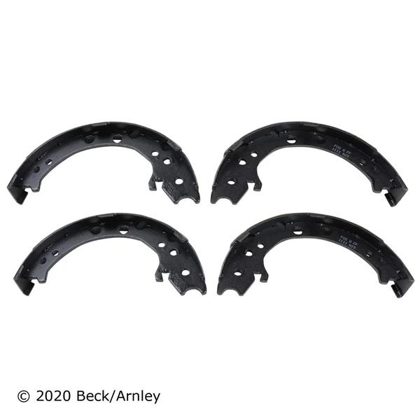 Beck/Arnley 081-3222 Parking Brake Shoe, Rear Side