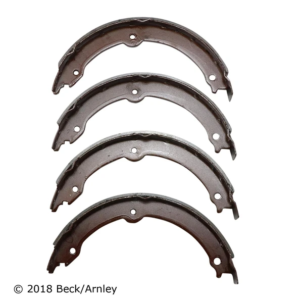 Beck/Arnley 081-3224 Parking Brake Shoe, Rear Side