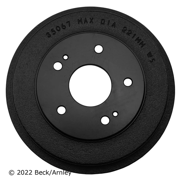 Beck/Arnley 083-2698 Brake Drum, Rear Side