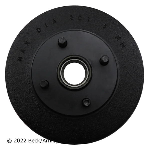 Beck/Arnley 083-3573 Brake Drum, Rear Side