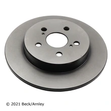 Beck/Arnley 083-3758 Brake Rotor Rear Side