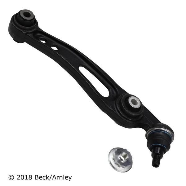 Beck/Arnley 102-8025 Suspension Control Arm and Ball Joint Assembly, Front Right Lower Rearward