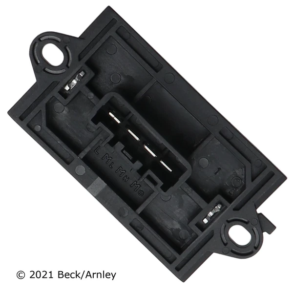 Beck/Arnley 204-0103 HVAC Blower Motor Resistor, Front Side