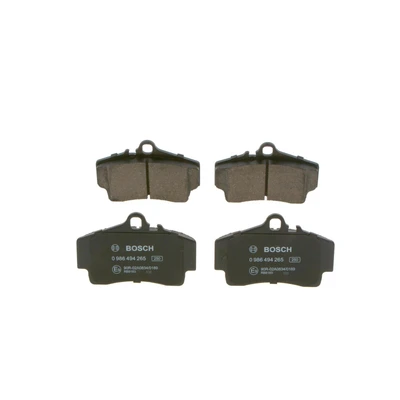 Disc Brake Pad Set - Rear Side - Bosch 0986494265