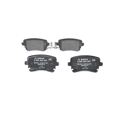 Disc Brake Pad Set - Rear Side - Bosch 0986494303