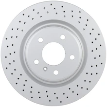 Bosch 25011476 Drilled Brake Rotor Front Side