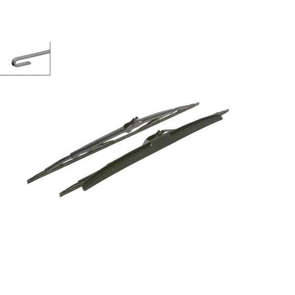 Windshield Wiper Blade Set - Front Side - Bosch 3397118302