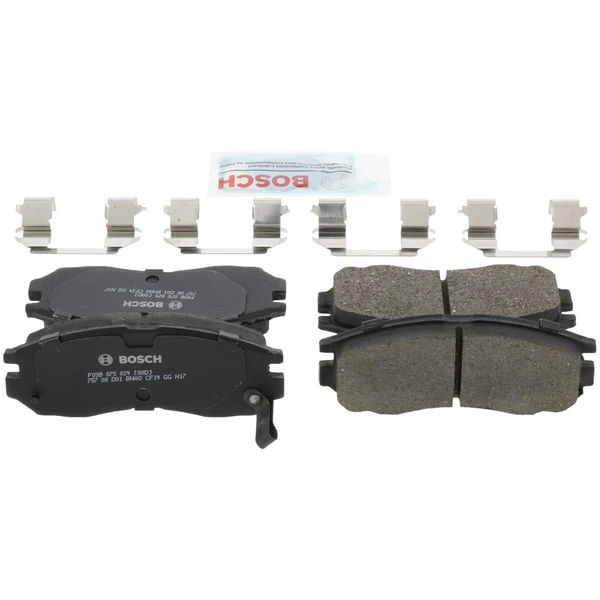 Disc Brake Pad Set - Front Side - Bosch BC484