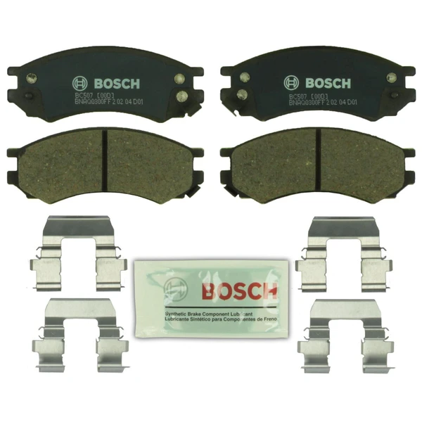 Disc Brake Pad Set - Front Side - Bosch BC507