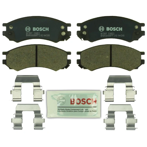 Disc Brake Pad Set - Front Side - Bosch BC507